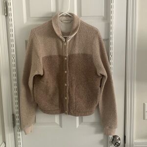 Outdoor Voices MegaFleece Bomber Jacket Size S